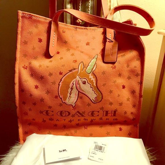 Coach Unicorn Tote Bag